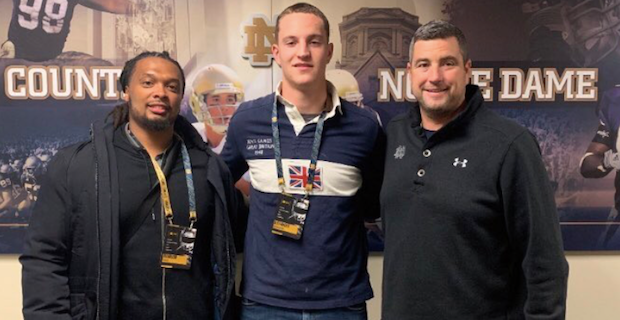 How It Happened Alexander Ehrensberger Commits To Notre Dame