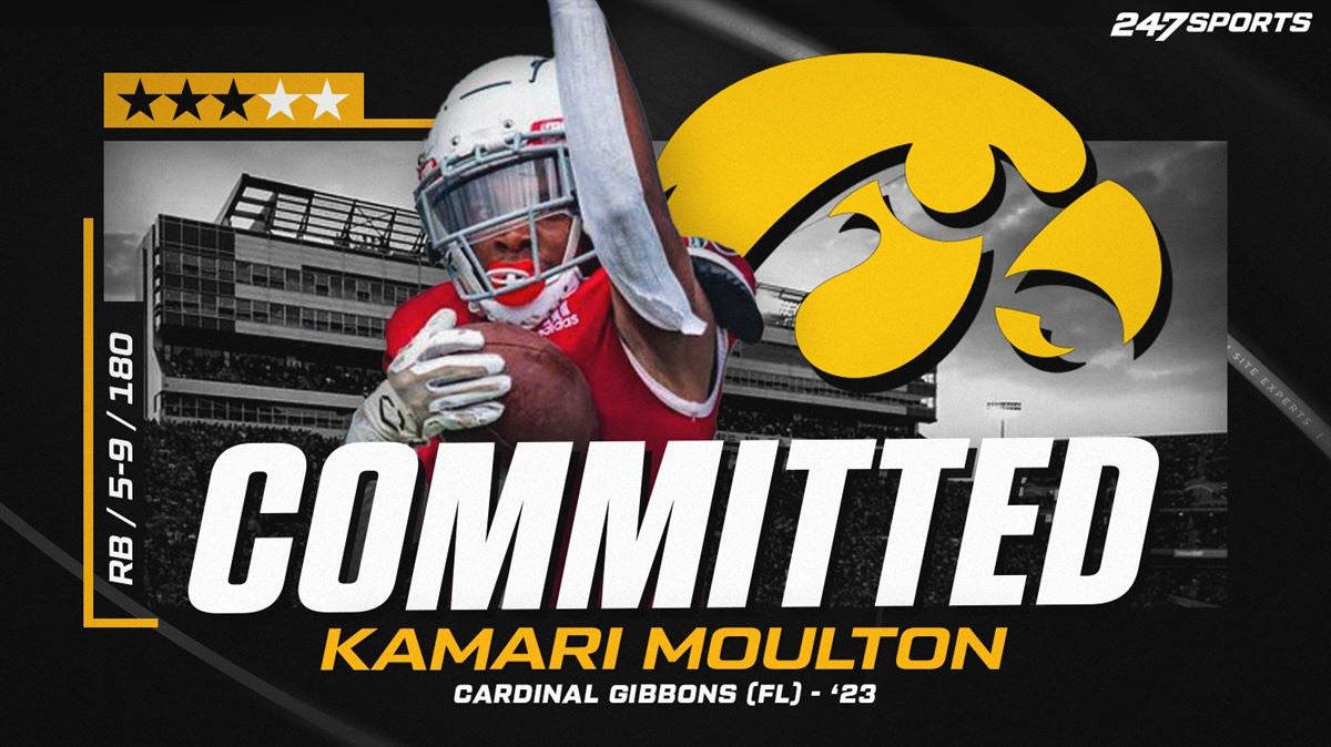 Iowa Flips Three Star Running Back Kamari Moulton From Florida Atlantic