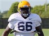 Toby Weathersby returns to full contact at practice Toby Weathersby returns to full contact at practice