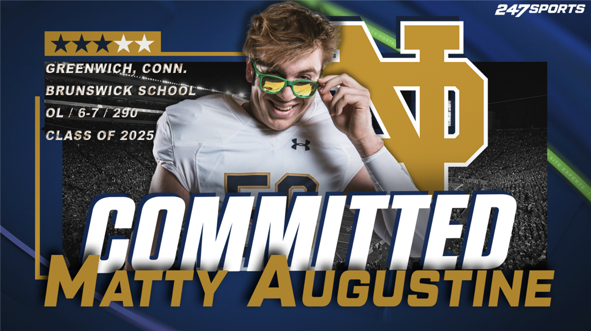 BREAKING OL Matty Augustine Commits To Notre Dame