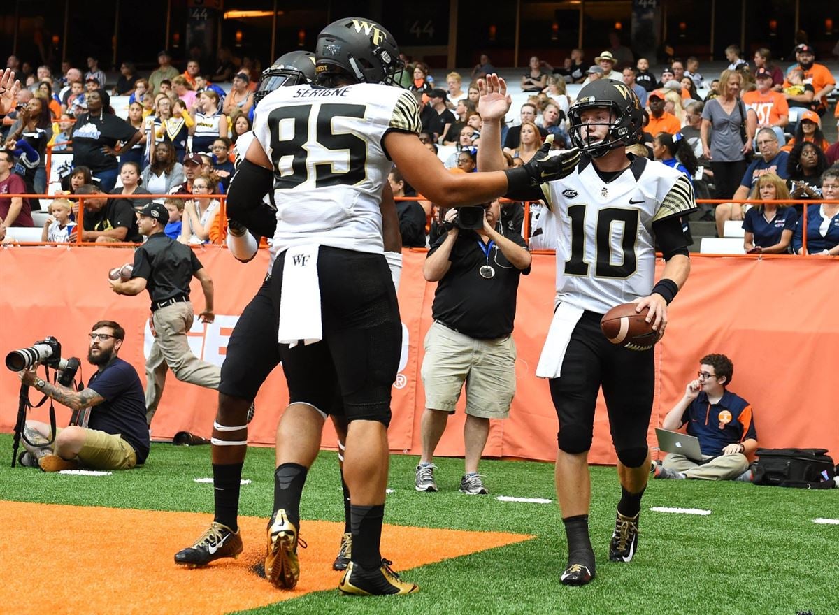 Wake Forest Football Offense Depth Chart Projections