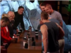 Gronk and his brothers play Flip Cup with Shark Tank cast Gronk and his brothers play Flip Cup with Shark Tank cast