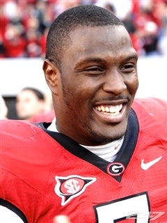 <b>Orson Charles</b> was the only junior to turn pro for UGA this year. - 7_352933