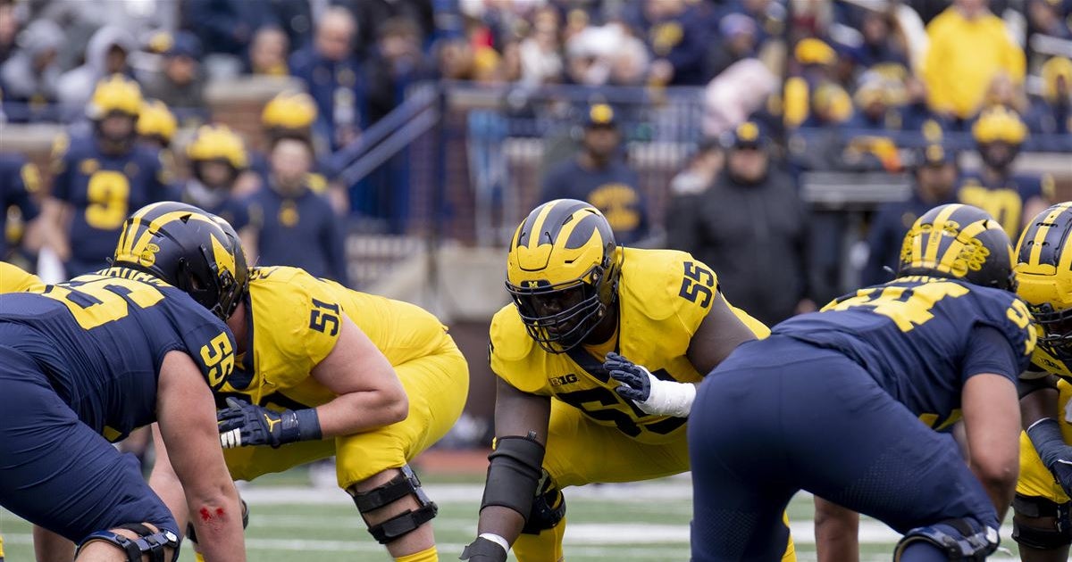 Michigan announces starters on 'tremendous' offensive line