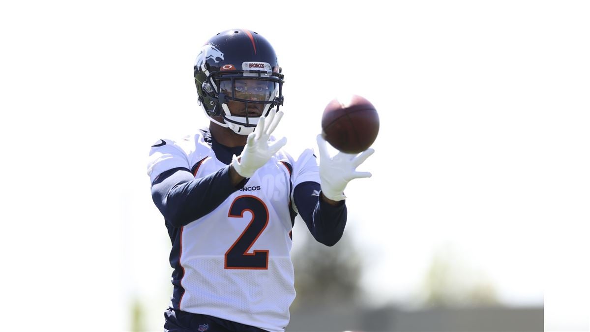 Pat Surtain II Gives Football To Dad Immediately After Pick-Six During  Broncos Win - CBS Colorado