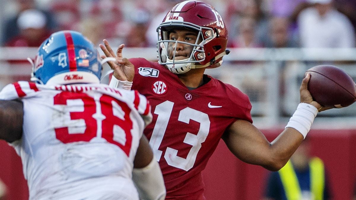 Alabama QB Bryce Young shattered a Tua Tagovailoa record