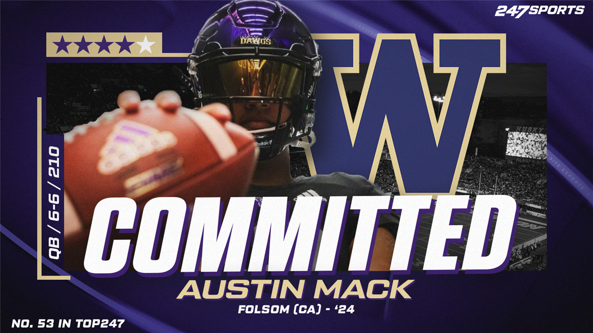 Top100 2024 QB Austin Mack announces commitment to Washington