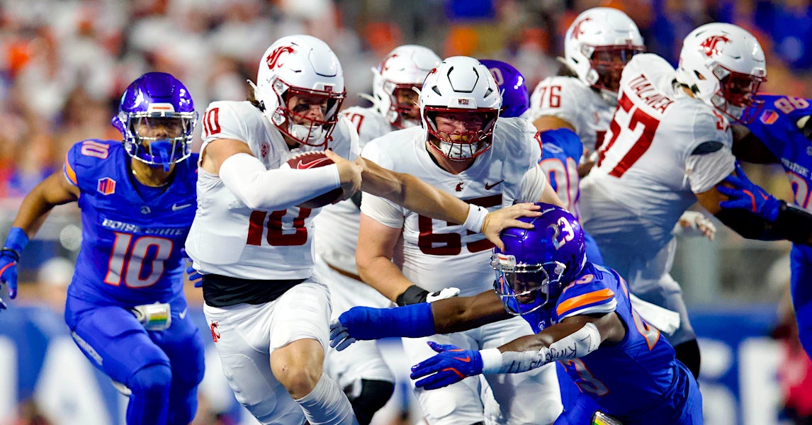 The One-Man Show: Cougars trail Broncos 17-10 at halftime