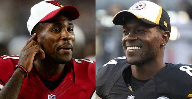 Steelers' Antonio Brown recruited by Cardinals' Patrick Peterson