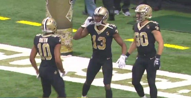 Saints' Michael Thomas, rips everyone who was 'hatin,' shows off