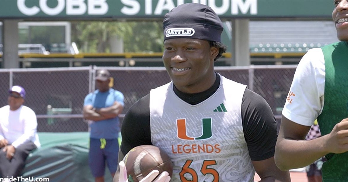2028 WR Tromon Isaac at Legends Camp