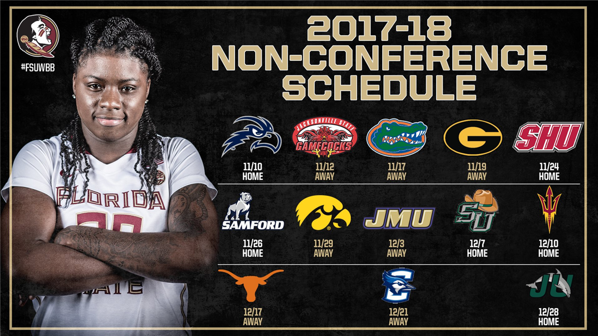 FSU women's basketball releases non-conference schedule