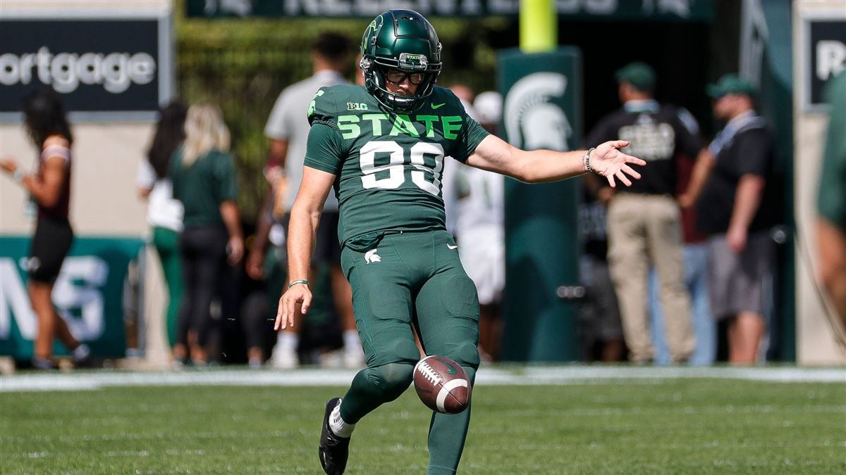 Michigan State's Bryce Baringer Named Walter Camp First-Team All