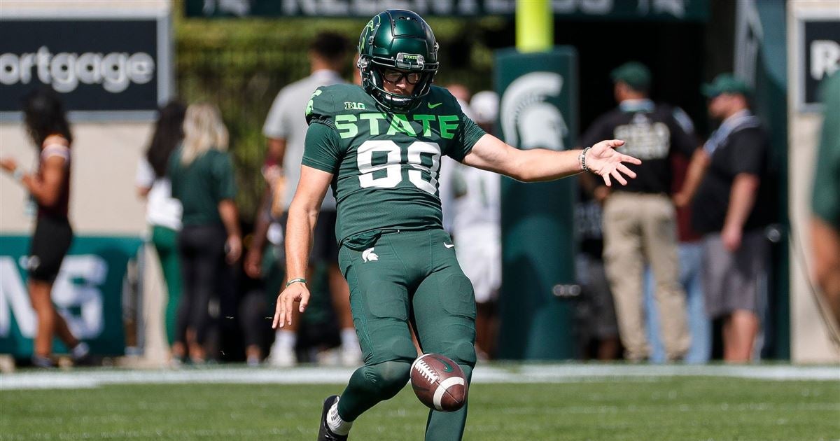 Michigan State punter Bryce Baringer named firstteam AllAmerican by