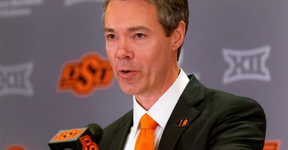 Athletic director Chad Weiberg discusses Oklahoma State's financial ...