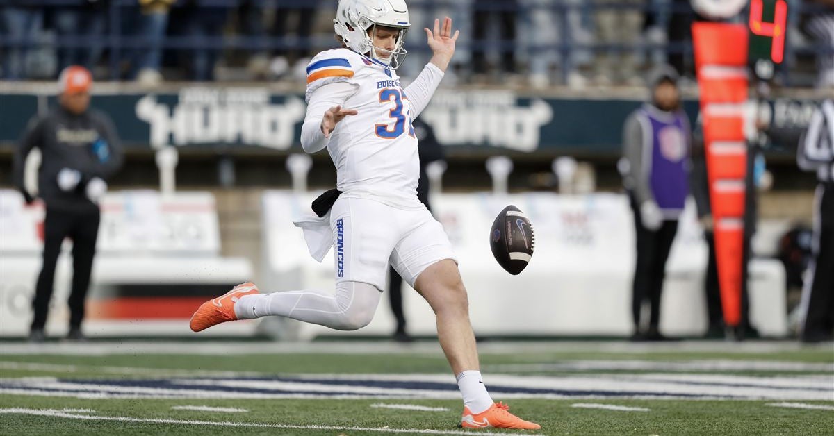 Boise State punter Oscar Doyle to donate $50 to St. Luke's Children's Hospital for punts inside the 20