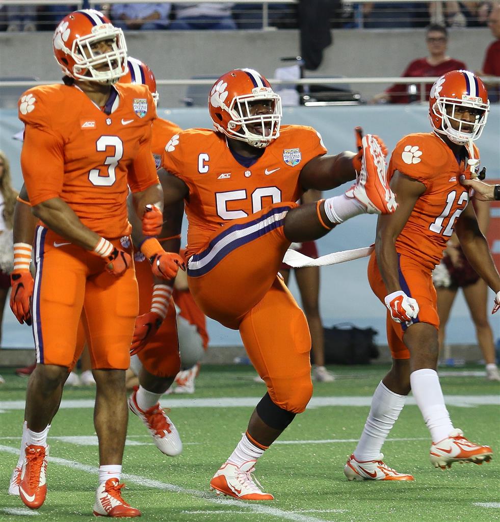 Grady Jarrett Clemson - ABC Columbia