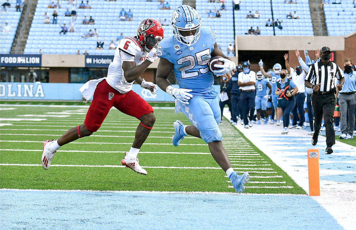 Denver Broncos select North Carolina Tar Heels running back Javonte Williams  with No. 35 pick in 2021 draft