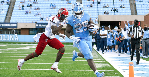 Williams, Carter lead No. 14 UNC past No. 23 NC State 48-21