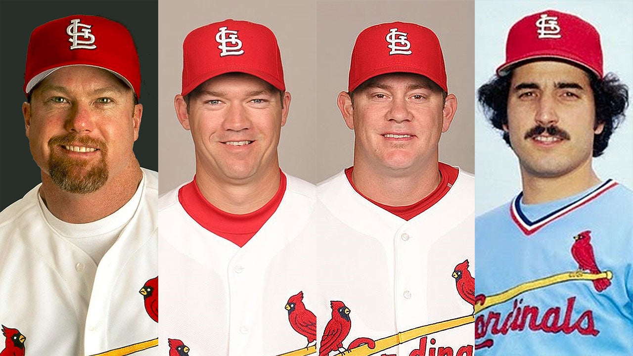 Scott Rolen St. Louis Cardinals 2023 Baseball Hall of Fame Inductee Career  Stats Red T-Shirt