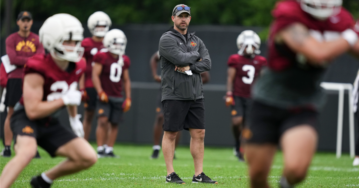Cyclone training camp Day 1 Notes: QB2 battle, competition coming at tight end, safety & freshman competing