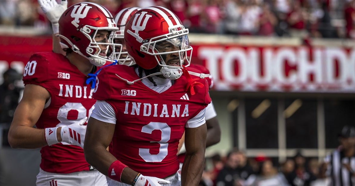 Indiana stays at No. 2 in fourth College Football Playoff rankings reveal