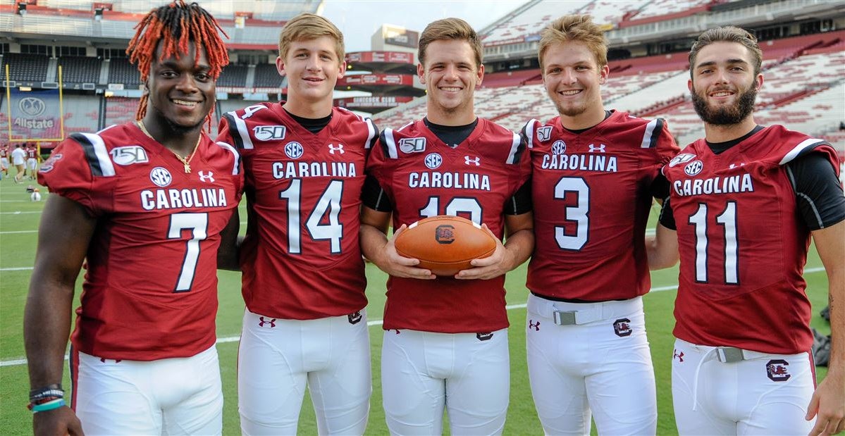 South Carolina football depth chart vs. North Carolina