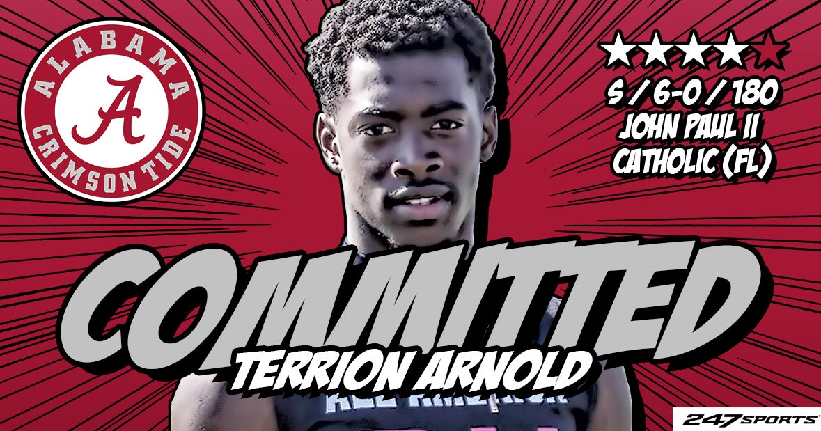 All-American DB Terrion Arnold commits to Alabama