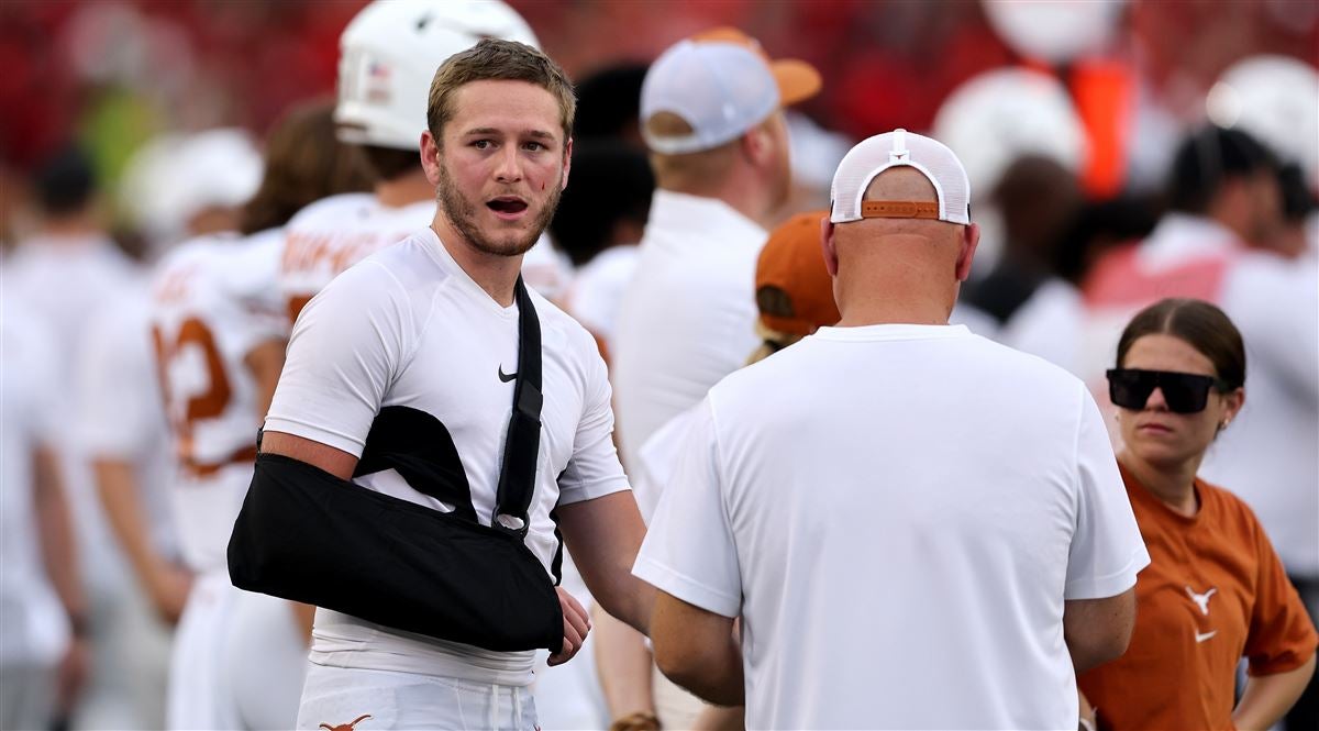 Quinn Ewers Injury News: Steve Sarkisian To Update Texas Star QB's ...