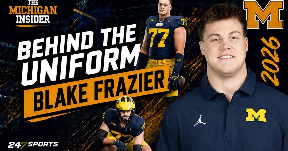 Behind the Uniform with Blake Frazier: Why this Michigan team feels different