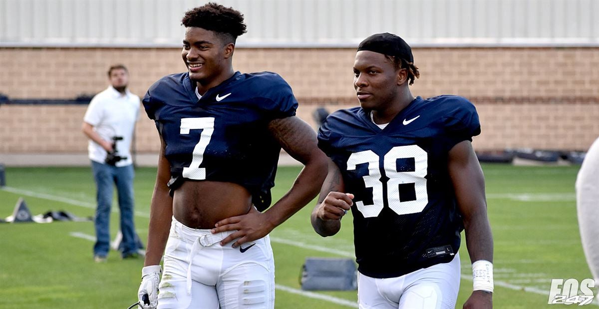 Penn State's Lamont Wade and Jaquan Brisker in 'fierce