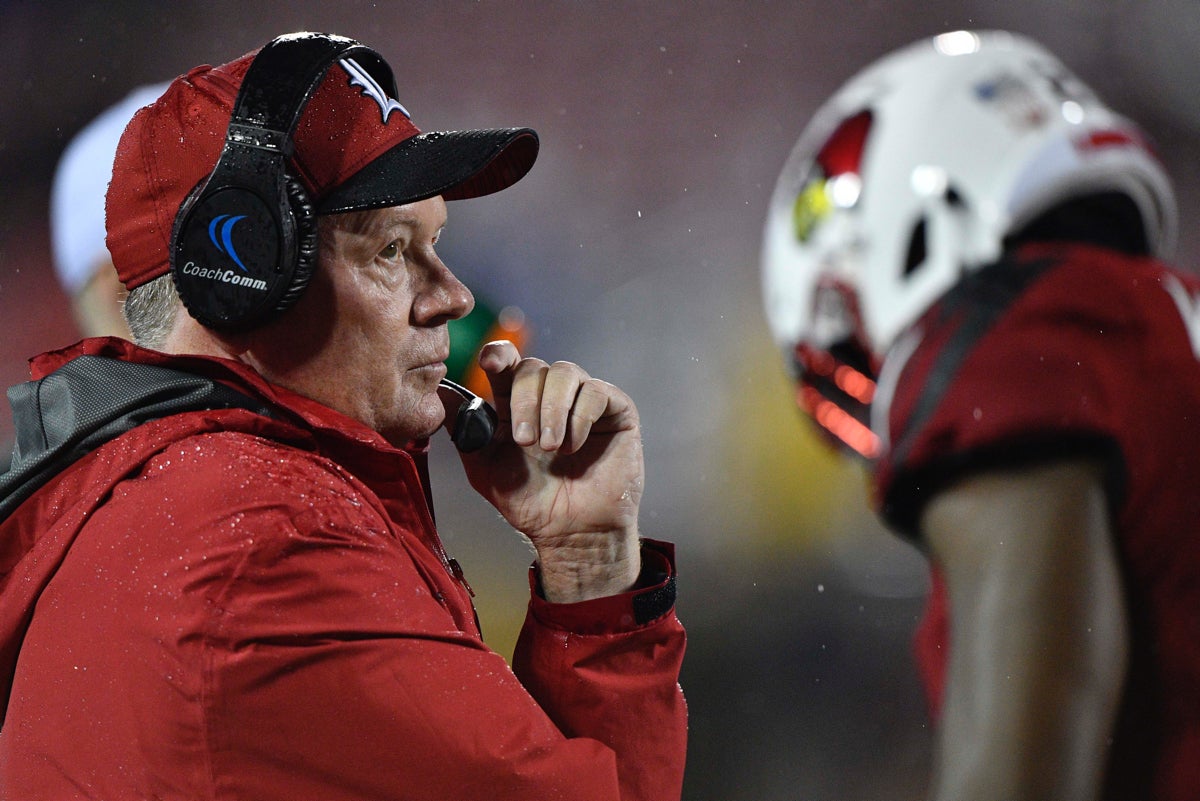 Bobby Petrino molds Louisville Cardinals offense around Lamar