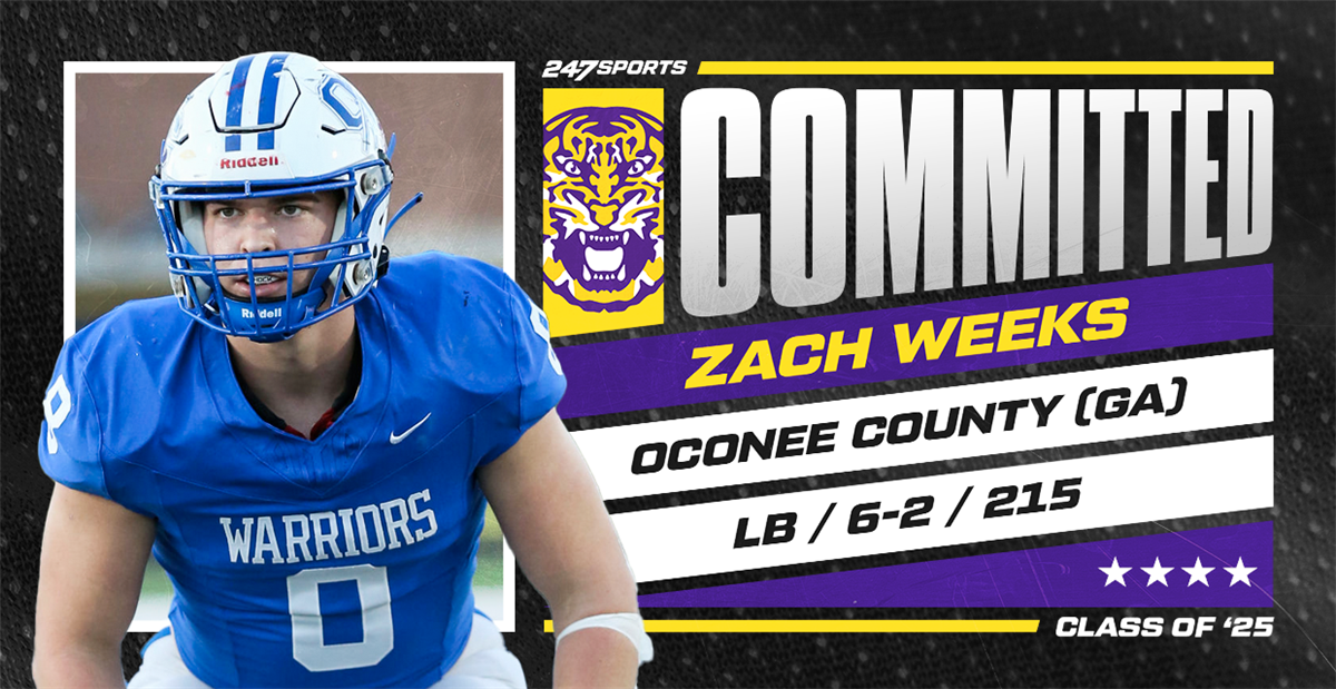 Zach Weeks, Oconee County, Linebacker