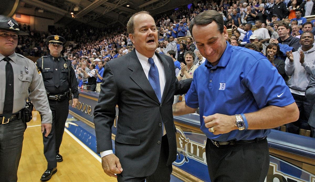 Coach K retirement Duke football's David Cutliffe weighs in on