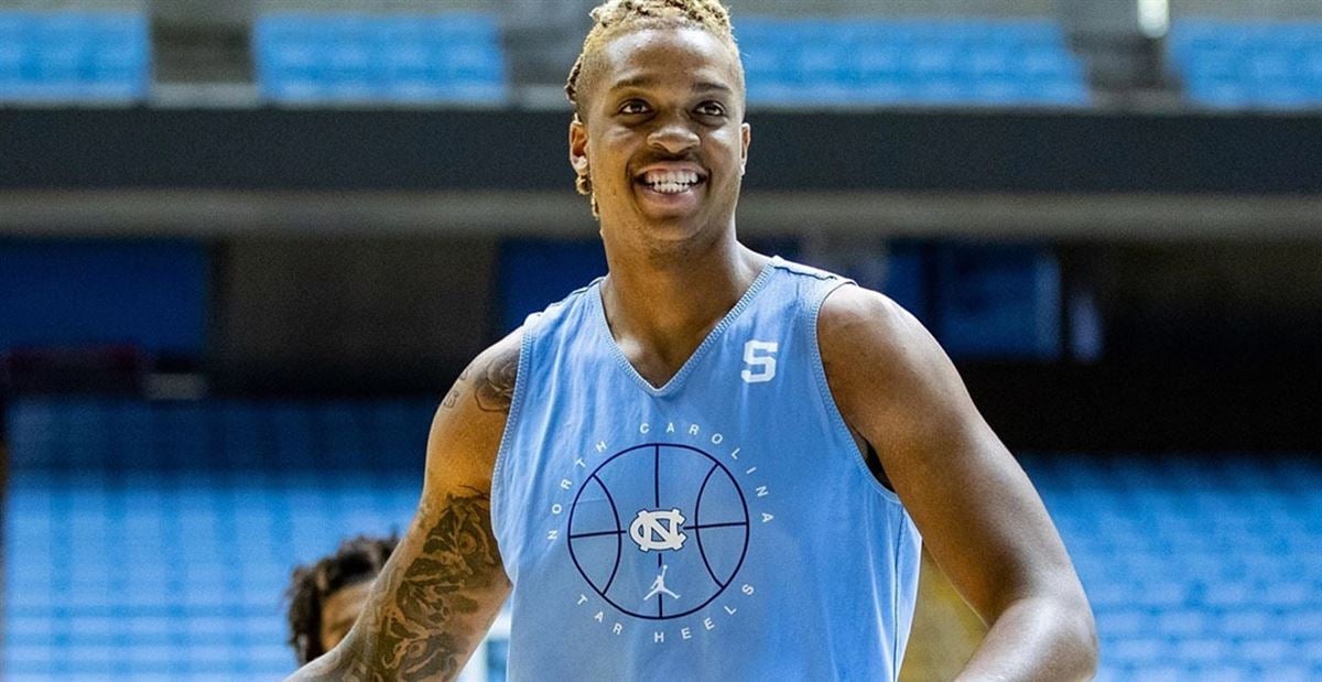 UNCs Armando Bacot shows off his offseason gains or Photoshop skills   rCollegeBasketball