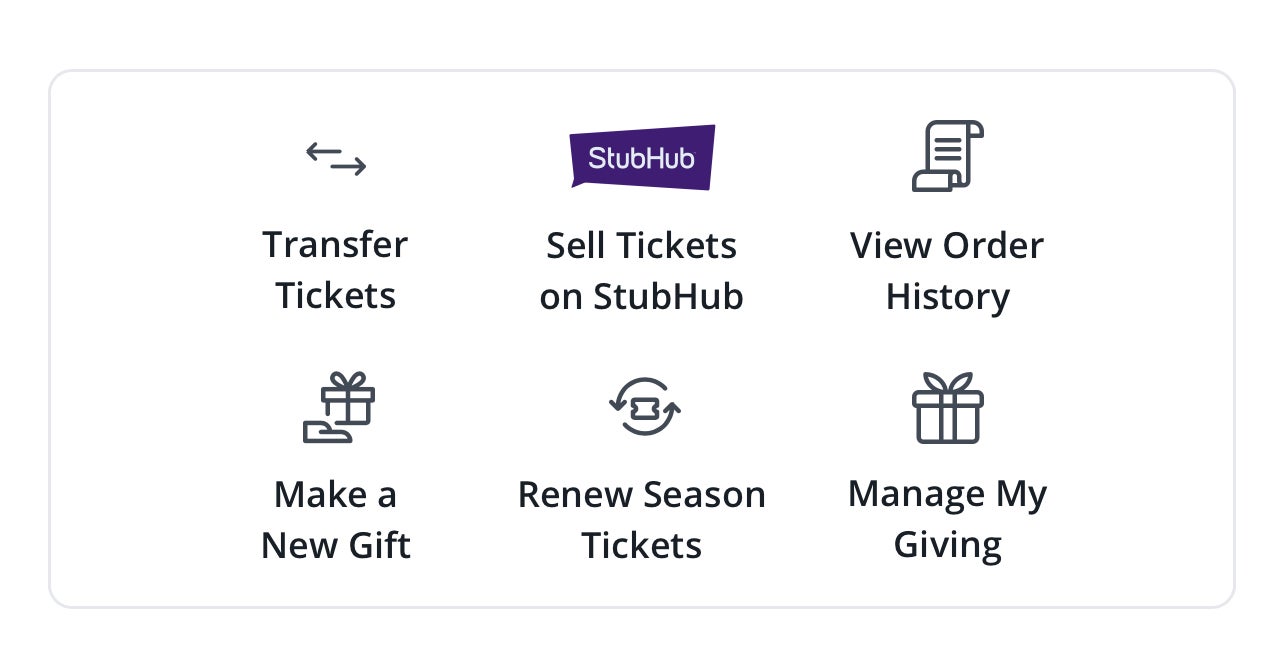 Getting your Mobile transfer tickets : StubHub