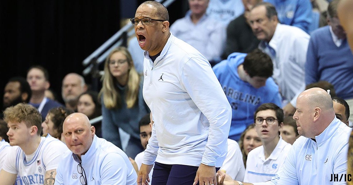 UNC vs. UVA basketball Hubert Davis sees Tar Heels struggle without