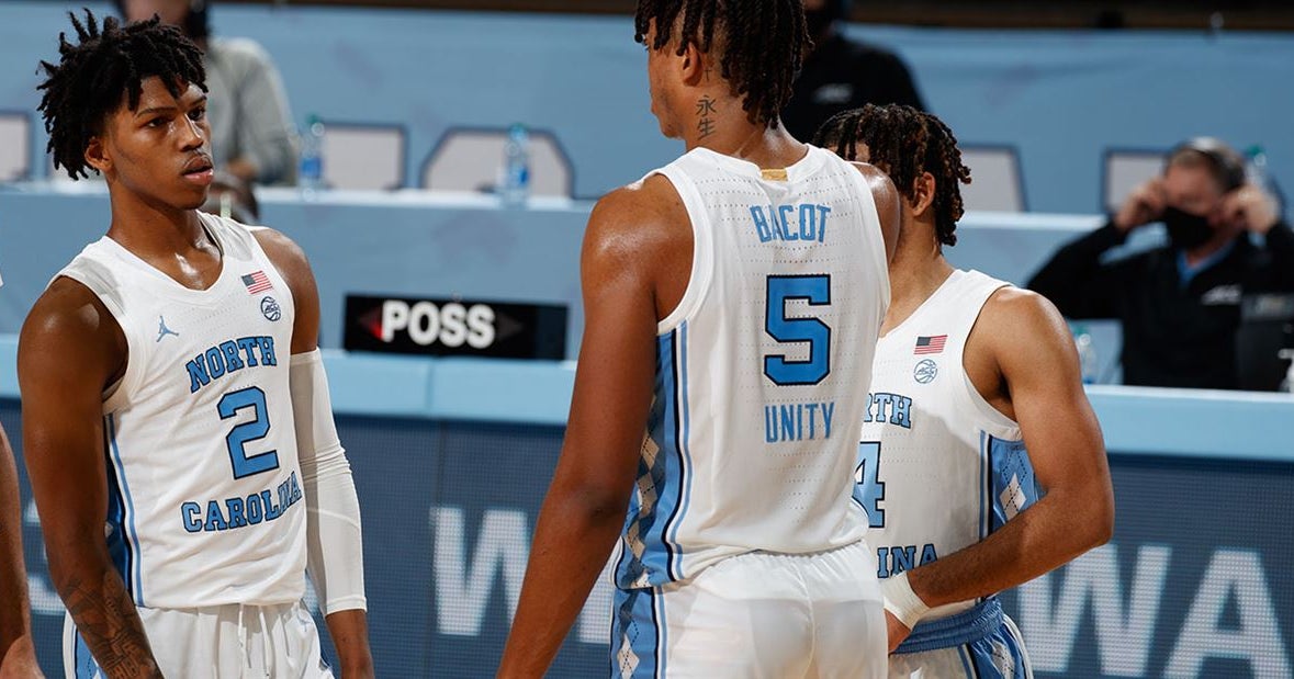 UNC's Starting Lineup for Exhibition Game