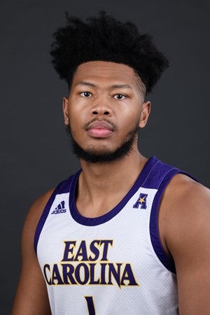 East carolina hot sale basketball roster