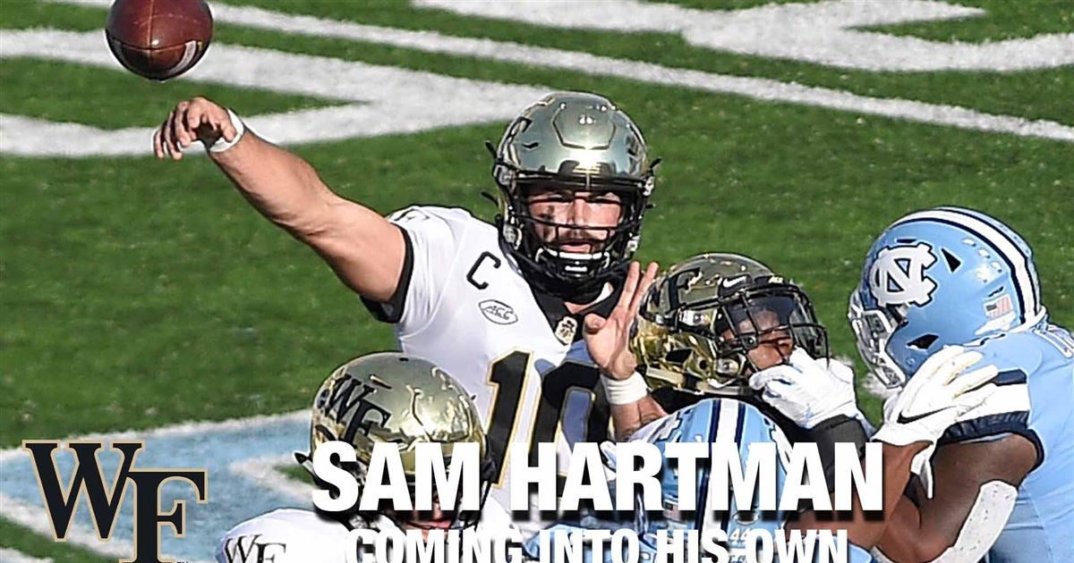 WATCH Wake Forest QB Sam Hartman Coming Into His Own