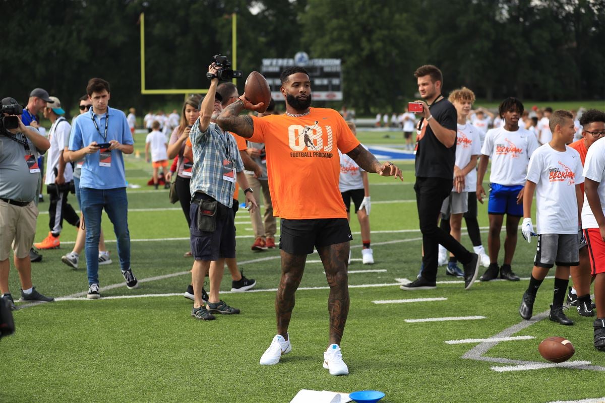 Odell Beckham arrives to Ravens camp with physique built for long