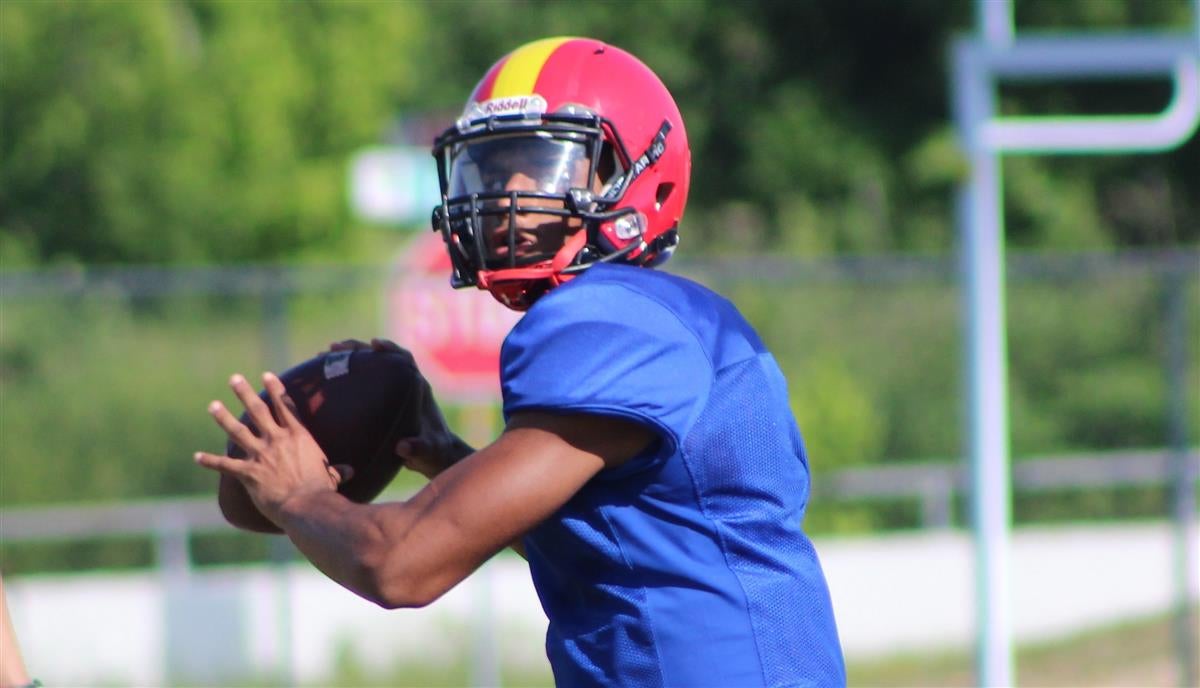 Brandon Smith Representing Riddell With New Prototype Helmet