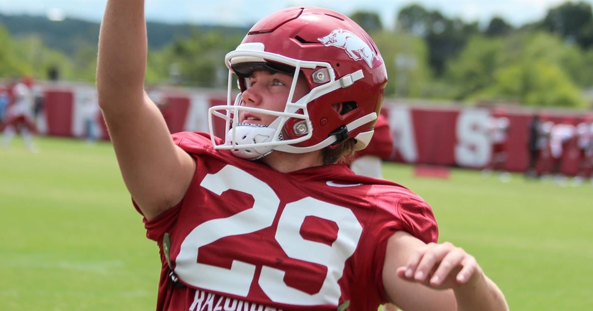 Arkansas kicker Cam Little has big plans for sophomore season