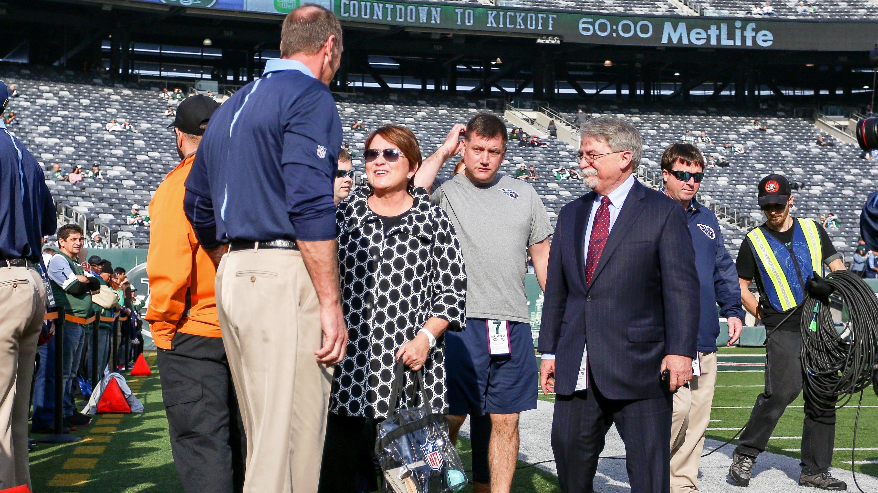 Amy Adams Strunk at Owners Meetings, Amy Adams Strunk talks #Titans free  agency and settling into her role as controlling owner:, By Tennessee  Titans