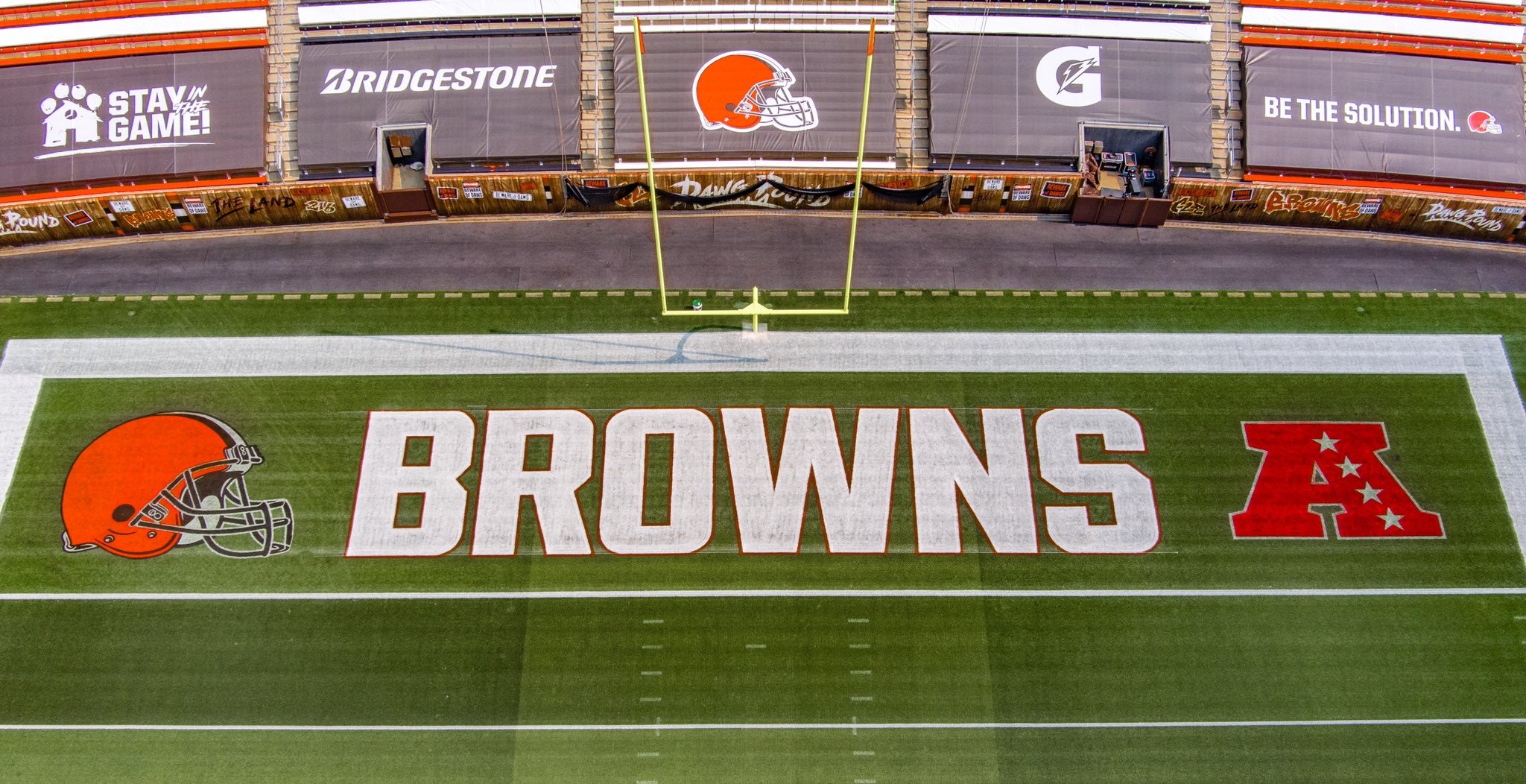 Did you like the field and end zone design?