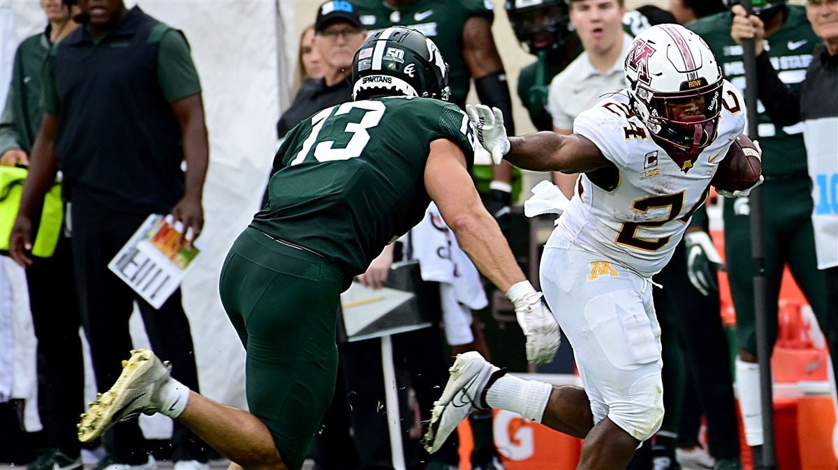 Michigan State Gets Run Over By Minnesota In Big Ten Opener