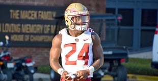 Offense gets better of defense in first scrimmage Offense gets better of defense in first scrimmage