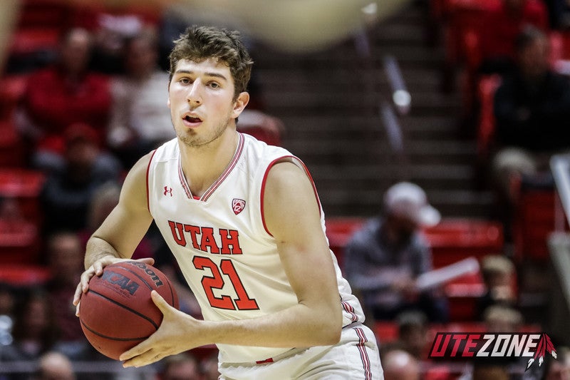 Utah basketball's Riley Battin has entered the NCAA transfer portal