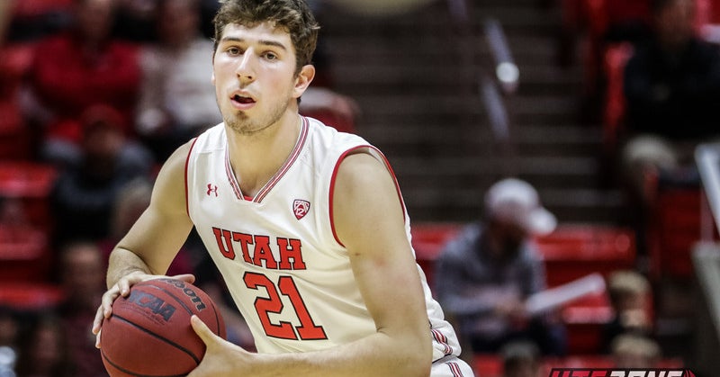 Utah basketball's Riley Battin has entered the NCAA transfer portal