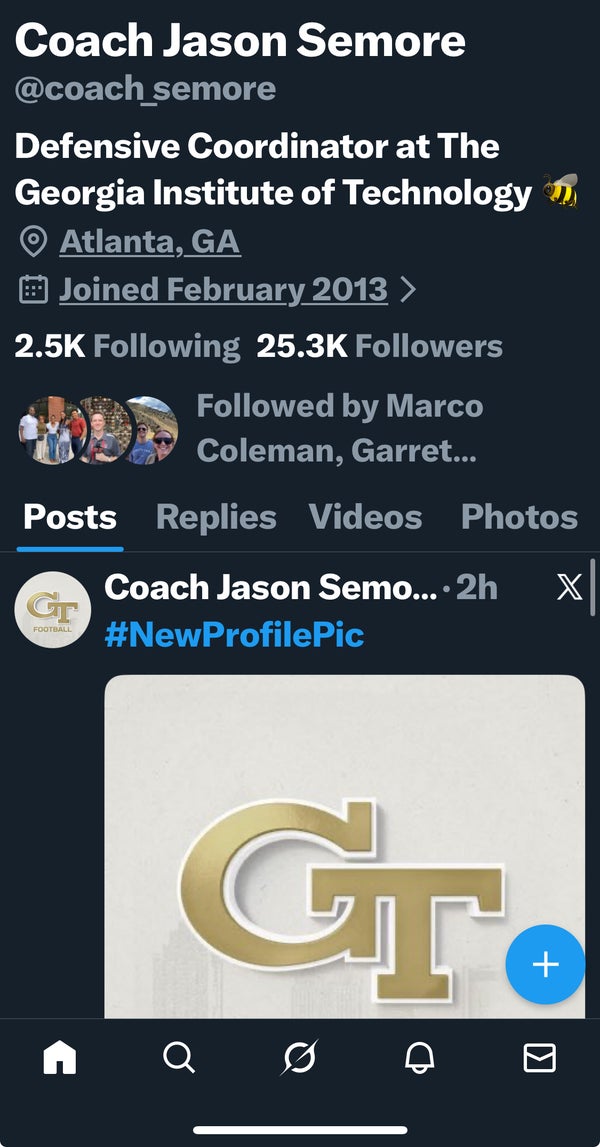 Tech to hire Jason Semore as new DC
